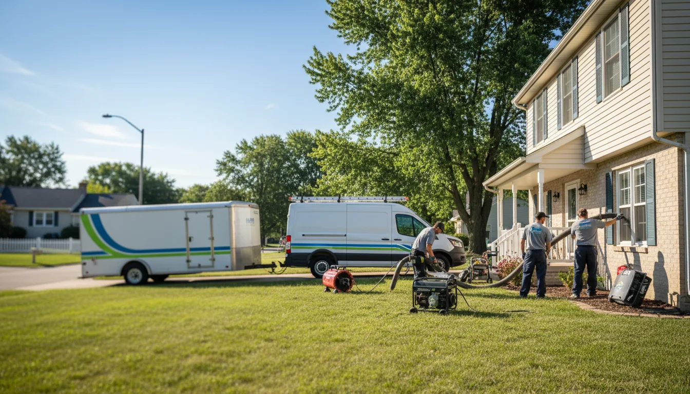 Flooded Basement Restoration And Cleanup With Repair in Grannis, AR near me